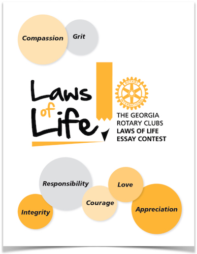 Laws of life essay contest